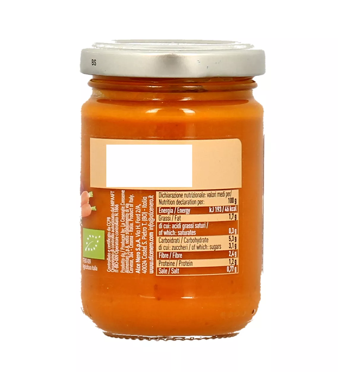 Alce nero - Pesto alla genovese biologico 130 gr.